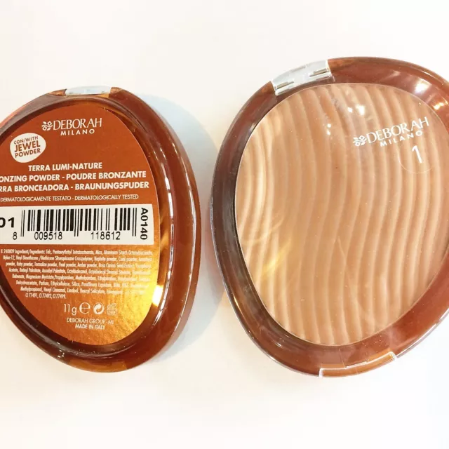 Terra Deborah Lumi Nature 01 Bronzing Powder Luminosa Illuminante