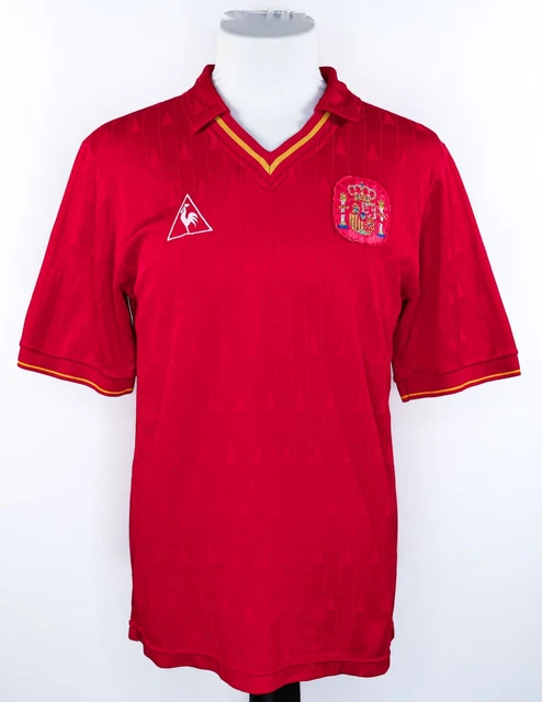 1990 le coq sportif SPAIN No.6 Vázquez Spain 1990 Kits