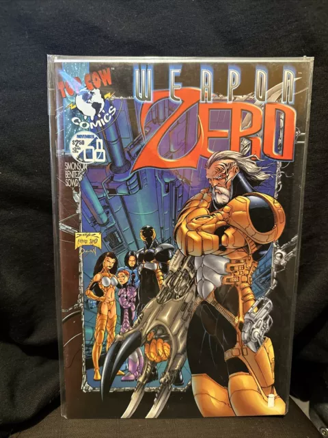 Top Cow/Image Comics Weapon Zero Comic Book Issue #8 (2nd Series, 1995)