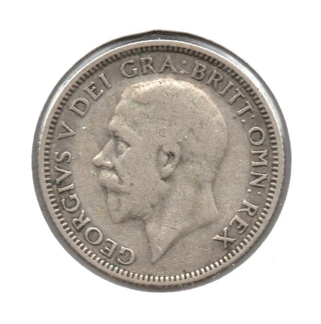 GREAT BRITAIN - 1 Shilling (1933) KM #833 Silver Coin