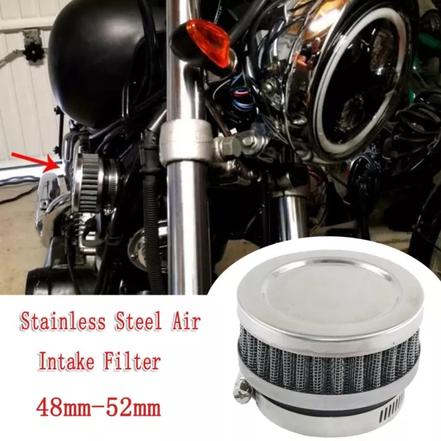 Universal Motorrad Luftfilter Ansaugreiniger Für 48-52mm Motorradzubehör