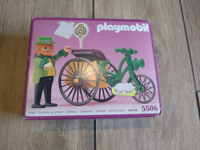 PLAYMOBIL 5506 CONDUCTEUR Triporteur Chapeau Vert Belle Epoque 1900 EUR 7,95 - FR