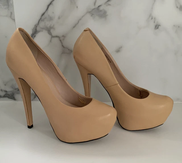 topshop nude heels