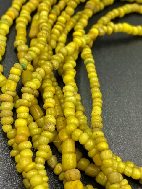 Old Ancient Antique Glass Beads From Ancient Pyu culture period  from Burma 9