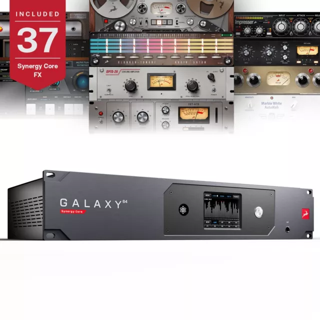 Antelope Audio - Galaxy 64 Synergy Core | 64-CHANNEL Audio Interface | DANTE/HDX