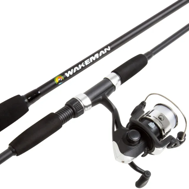 Fishing Rod and Reel Combo, Spinning Reel, for Bass and Trout Fishing