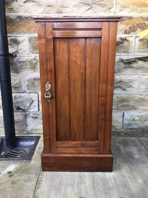 Antique Late Victorian Pot Cupboard Bedside Cabinet