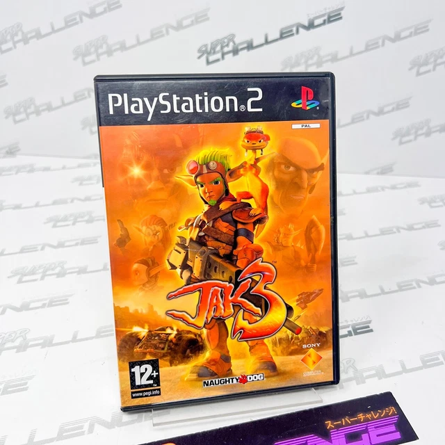 Jak 3 PS2 PlayStation 2 PAL/UK Black Label Boxed Complete with Manual
