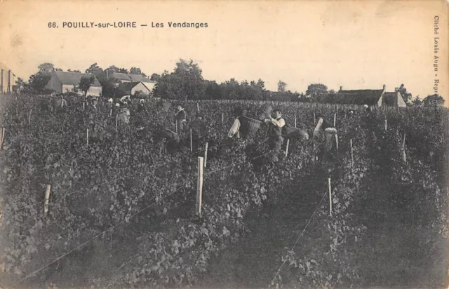 Cpa 58 Pouilly Sur Loire / Les Vendanges