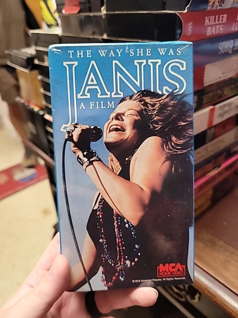THE WAY SHE WAS JANIS A FILM VHSビデオ