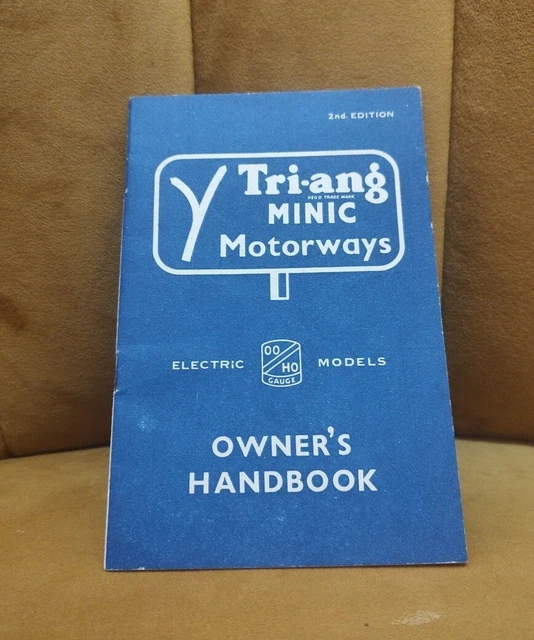 Tri-ang Mini Motorways Owners Handbook Electric Model OO Guage 1963 Track Car