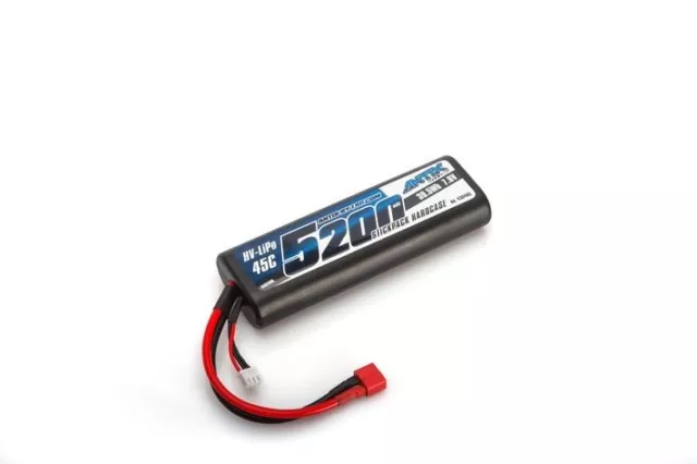 LRP ANTIX by LRP 5200 GRAFENE 7,6V LiHV-45C LiPo Car HC rotondo - 430405