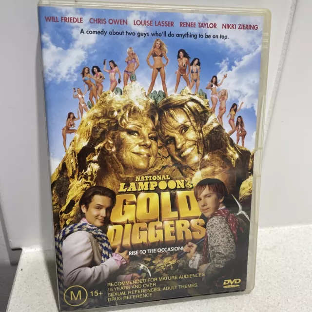 Gold Diggers: The Secret of Bear Mountain blu-ray label - DVD