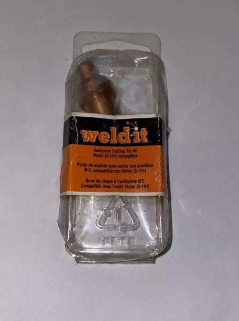 Hobart Acetylene Cutting Tip #0 Victor 3-101 Compatible Part No. 770153