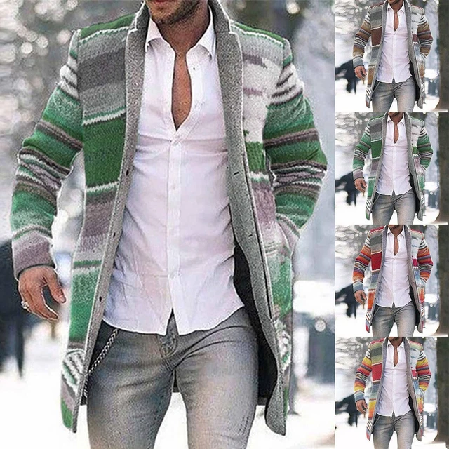 Stylish and Comfortable Men's Windbreaker Casual Outwear Jacket in Plus Sizes