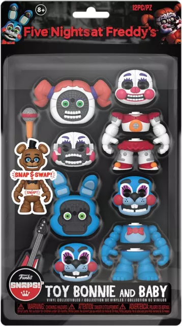 12PCS Five Nights at Freddy's 2-4 Game Action Figures FNAF Toys