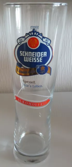 Weissbierglas Weizenbierglas Schneider Weisse alkoholfrei