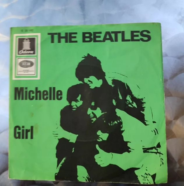 THE BEATLES : Michelle girl  Germany MINT 45 giri 7" Unplayed mai usato