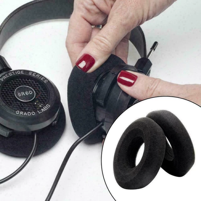 REPLACEMENT SOFT SPONGE Ear Pads Cushions For GRADO SR60/SR80