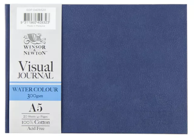 Winsor & Newton: Hardbound Watercolour Journal - A5 (300Gsm)