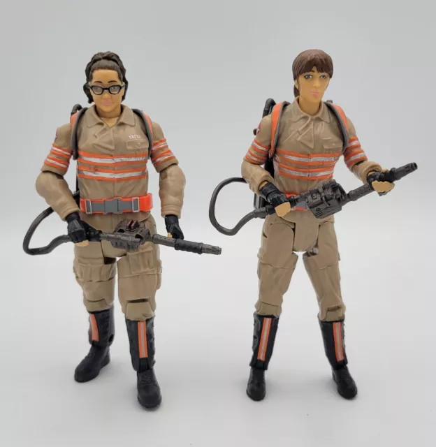 2016 Ghostbusters - Erin Gilbert Abby Yates Action Figure Toy Lot Mattel