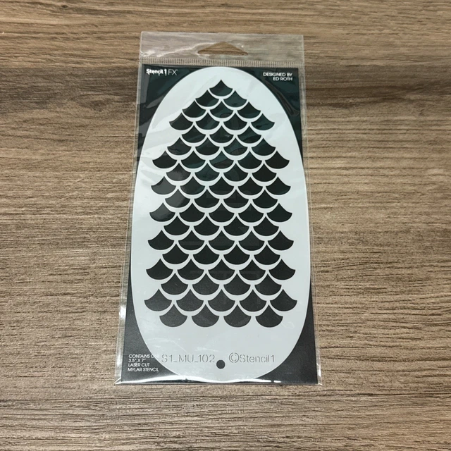 NEW ED ROTH Stencil 1 Fx Laser Cut Mylar Stencil for Crafts Make-up ...