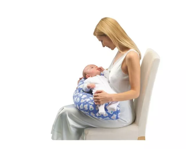 Inflatable Breastfeeding Maternity Nursing Baby Support Travel Pillow with Cover