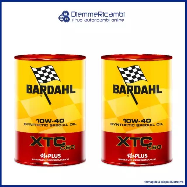 2 Lt Engine Oil Bardahl XTC C60 10W40 - 2 L