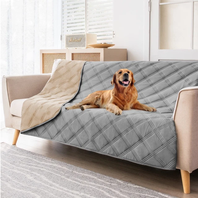 Waterproof & Reversible Dog Bed Cover Pet Blanket Sofa, Couch Cover Mattress Pro