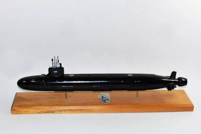 USS Illinois (SSN-786) Submarine Model,US Navy, 20" Scale