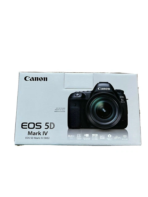 Canon EOS 5D Mark IV Digital SLR Camera Body 30.4 MP Full-Frame
