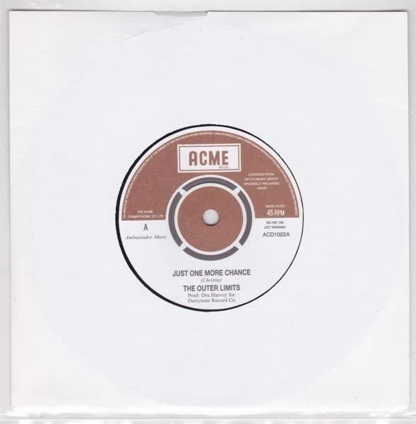 英7” Outer Limits Just One More Chance DM125 Deram /00080 The Outer Limits – Just One More Chance - YouTube