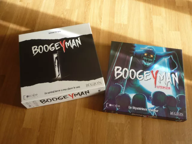 Jeu de plateau BOOGEYMAN + extension "Mystérieux visiteur"