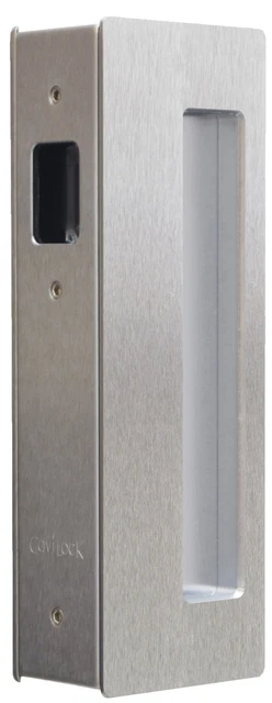 Cavilock CL400A-NL-34 Non-Latching Passage Pocket Door Pull for - Chrome