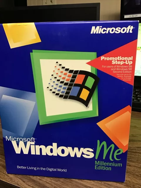 Microsoft Windows Me Millennium Edition UPGRADE w/ Product Key Genuine Retail