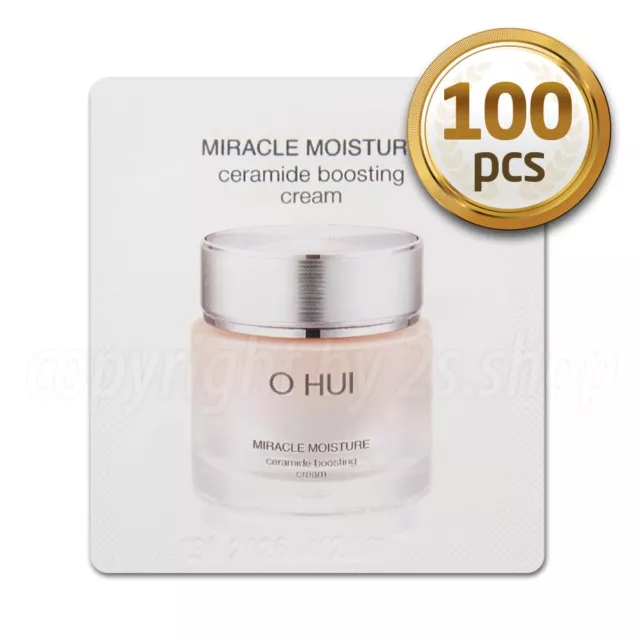 OHUI Miracle Moisture Ceramide boosting Cream 1ml x 100pcs O HUI