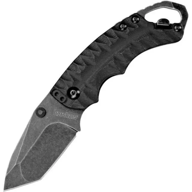 Kershaw 8750TBLKBWX Shuffle II Blackwash Knife in Clam Packaging