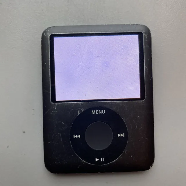 Hs - Apple Ipod Nano A1236 - 3ème Génération - 8gb 8go -Ne Fonctionne Pas