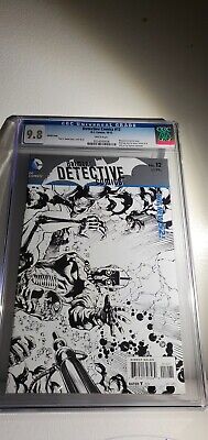 Super Rare Detective Comics Batman Sketch Cover #12 Cgc Grade 9.8 Only 1 On Ebay