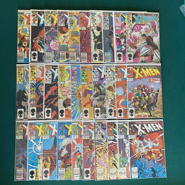 Marvel Uncanny X-Men Comics #200 thru #229 Vol. 1 (1985 - 1988) Copper Age