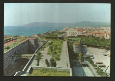 Biagio AD7123 Savona Fortezza del Priamàr Città Veduta della cortina di S 