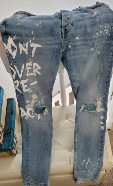 Jeans skinny da uomo zara taglia 34 indossati una volta, ottime condizioni