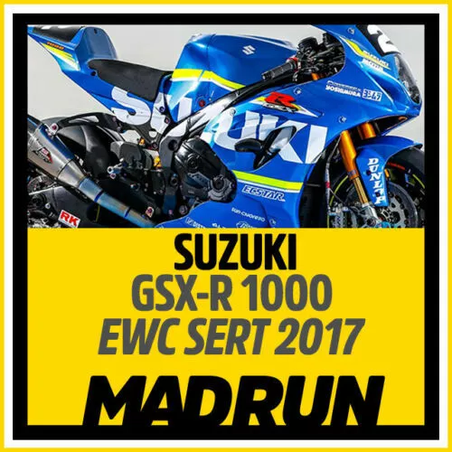 Kit Adesivi Suzuki GSX-R Team Sert EWC 2017 - High Quality Decals