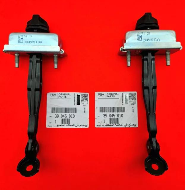 2x Original Opel Tope de Puerta Detentor Delantero R+L Zafira Tourer C -