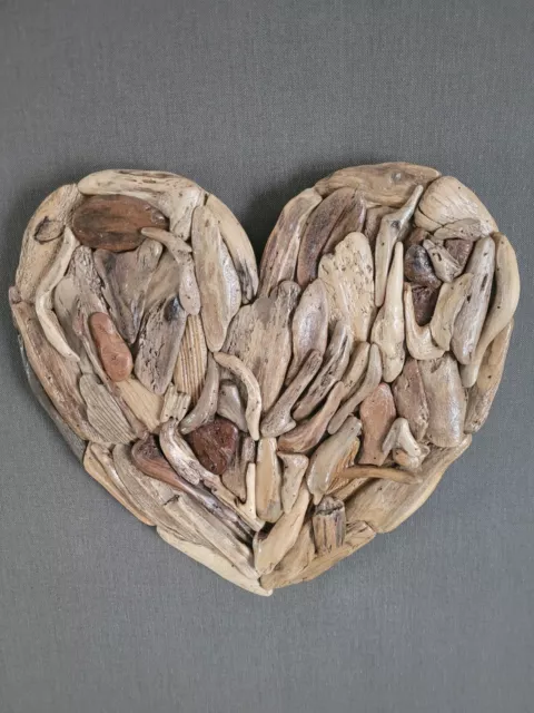 Large Original Handmade Driftwood Heart