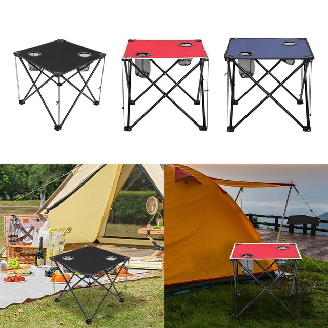 Table Pliante 4 Personnes – Camping, Pique-nique, Pêche – Portable Et Légère