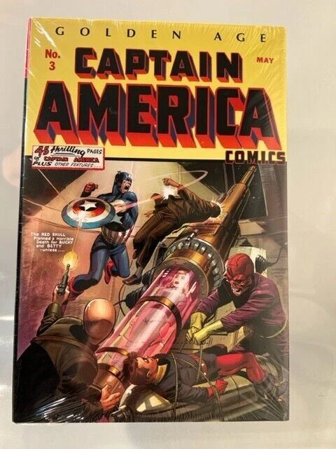 Golden Age Captain America Vol 1 Omnibus Hardcover HC -  New Sealed  Msrp $125