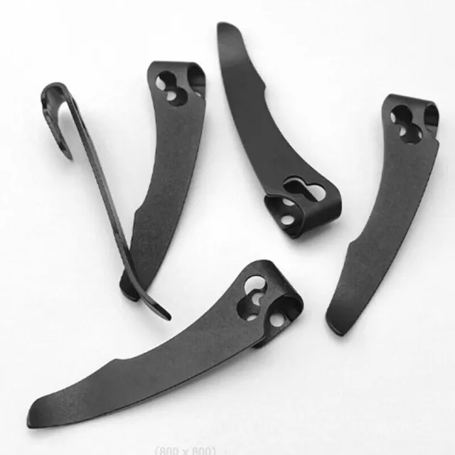 Folding Knife Pocket Clip Back Clamps for Cold ColdSteel Recon1 Making Replace