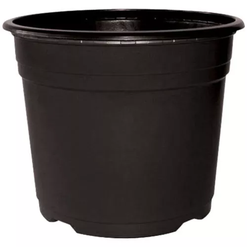 Strong Black Quality Plastic Plant/Flower Pots in Various Sizes - Maker Plantpak