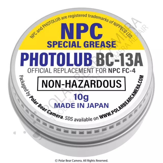 PHOTOLUB BC-13A FC-4 Camera AF Lenses Helicoid Focus Repair Nikon For Canon NPC